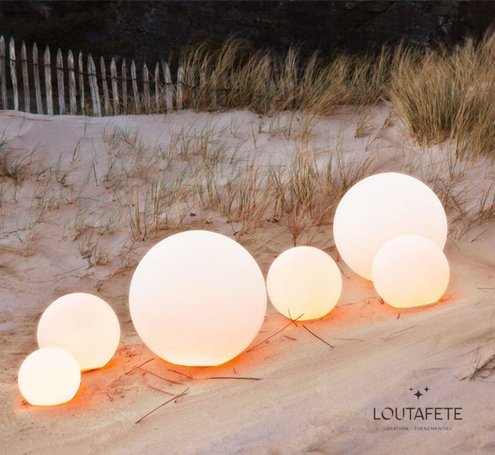 Boule lumineuse 40cm