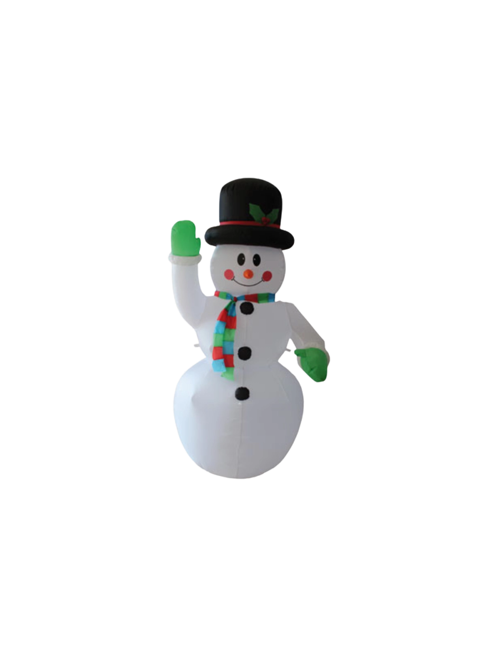 Bonhomme de neige gonflable