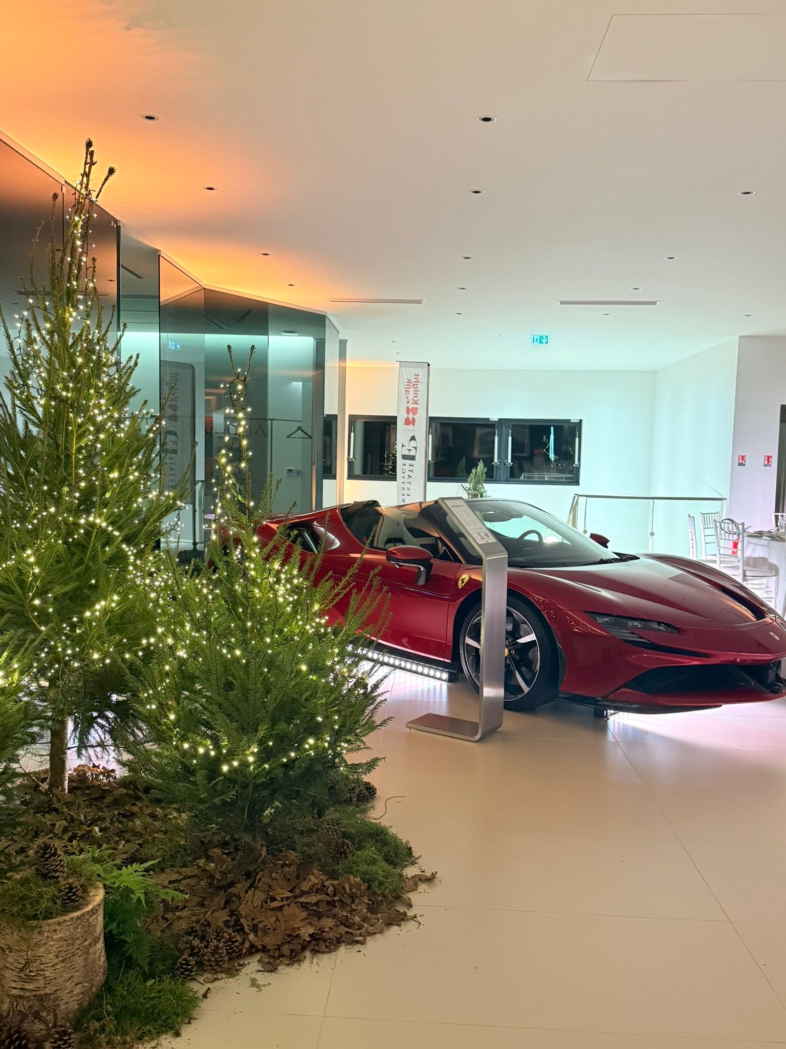 Arbre de Noël Rallye du Pyla x Ferrari