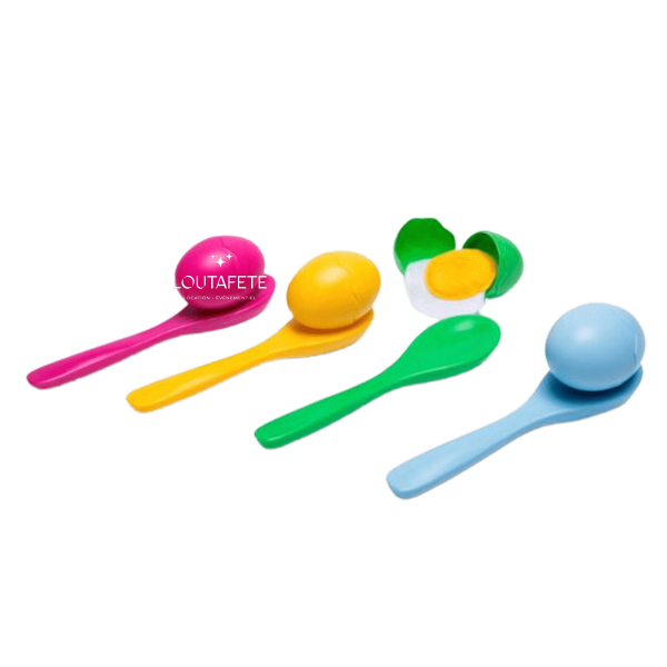 Course à l’oeuf 4 joueurs