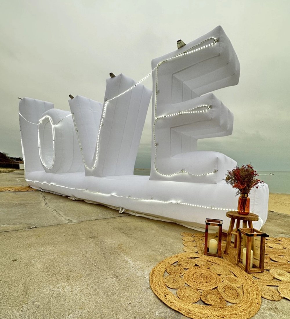 Love gonflable