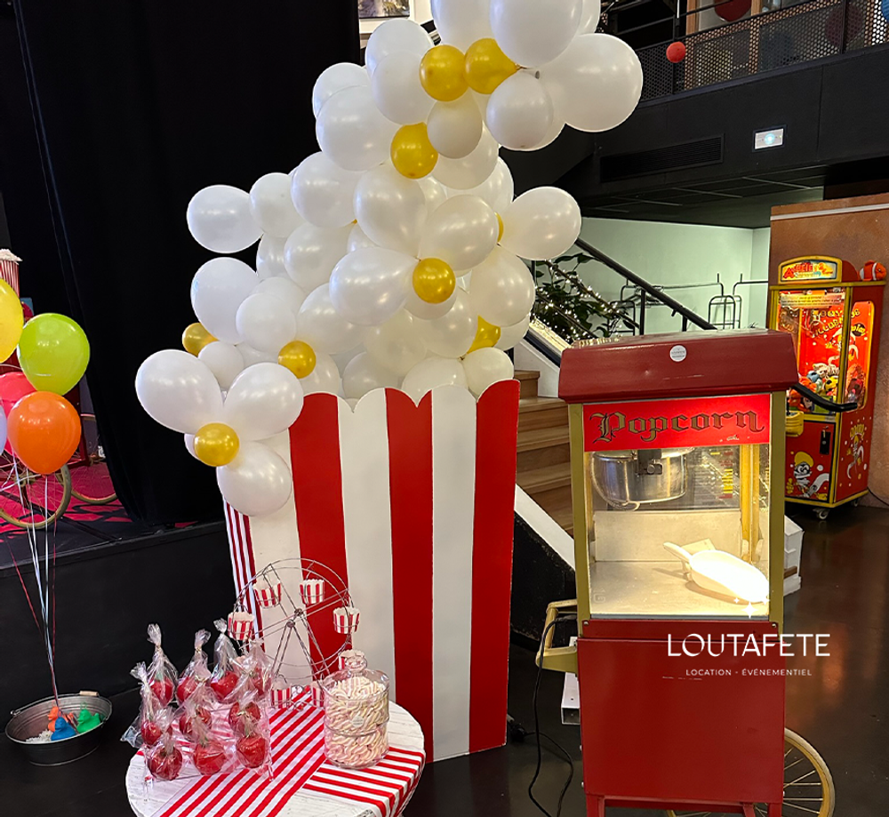 Boite pop-corn Géant