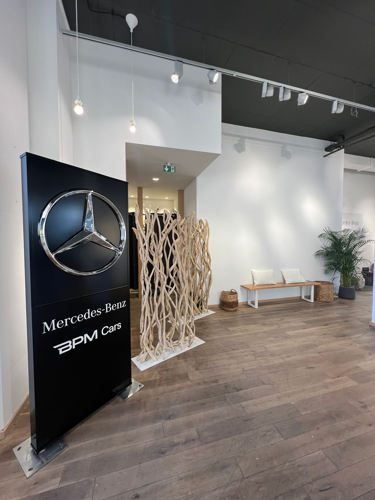 Pop-up store Mercedes