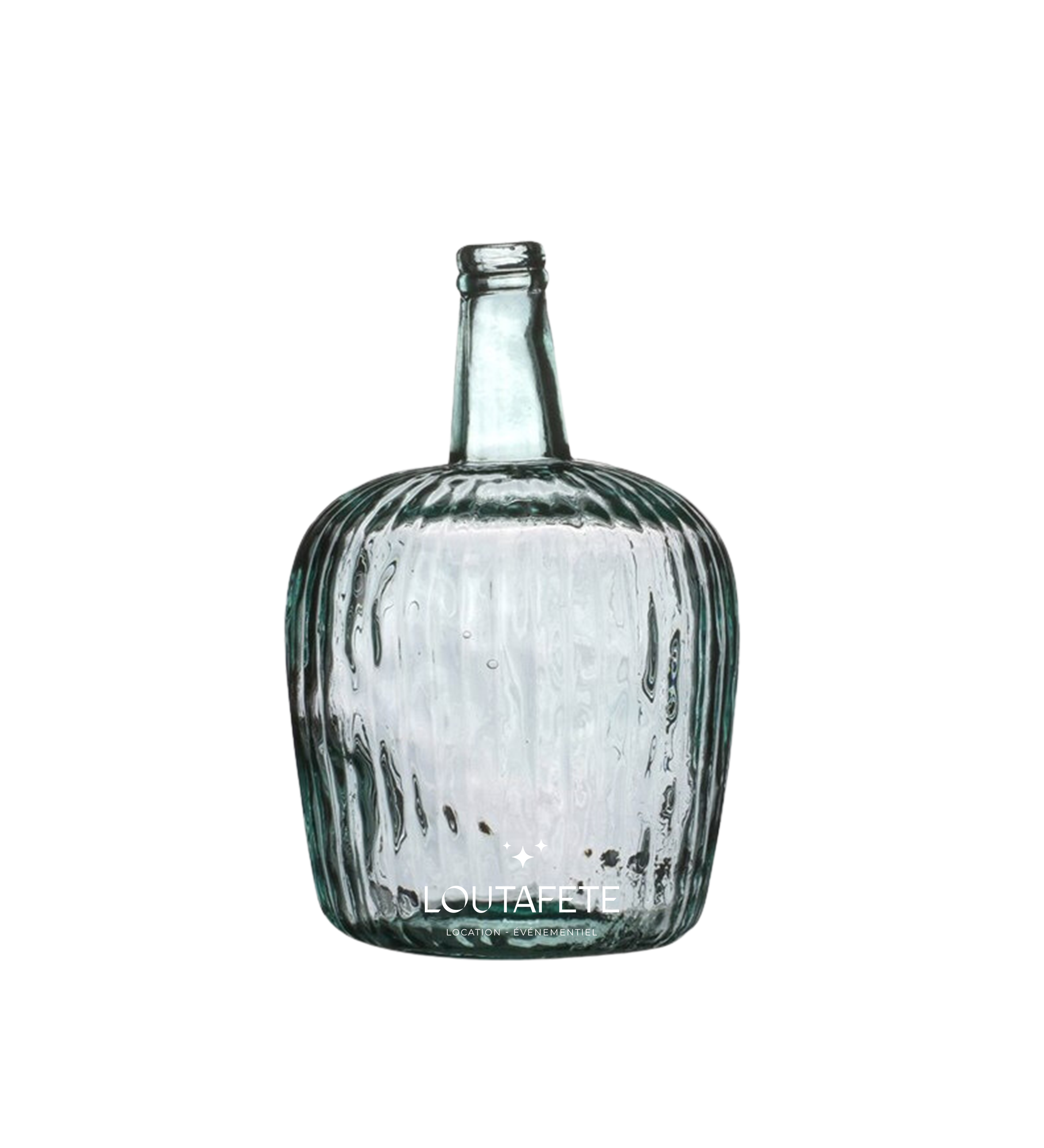 Vase dame Jeanne verre 8L