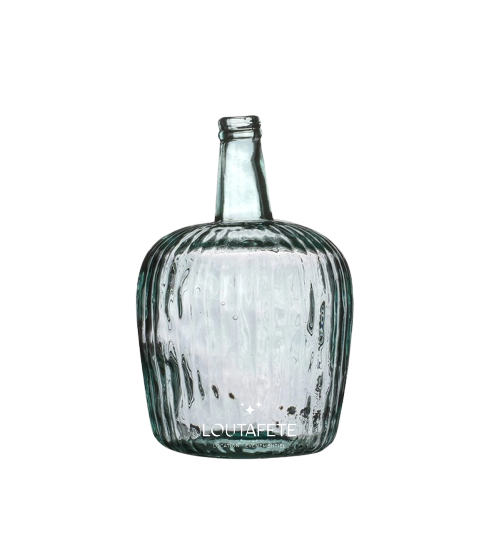 Vase dame Jeanne verre 8L