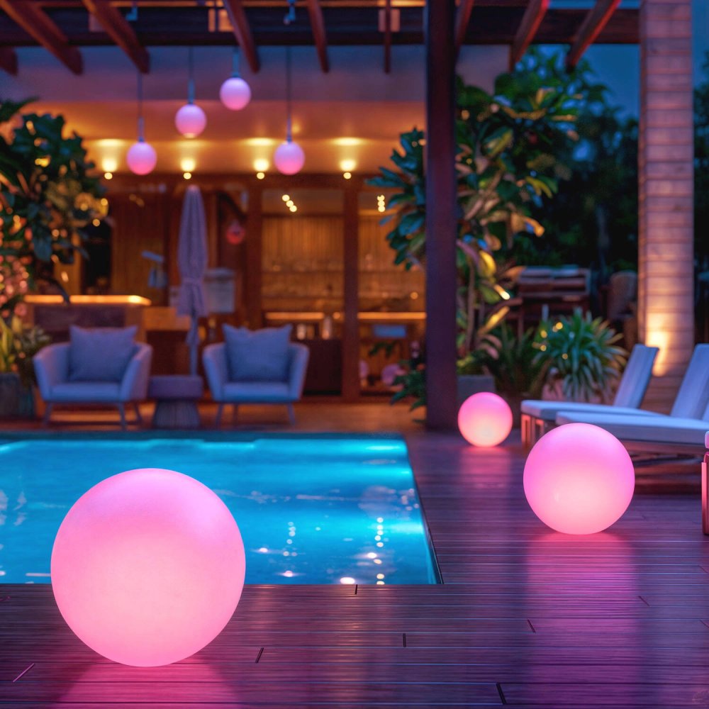 Boule lumineuse 20cm