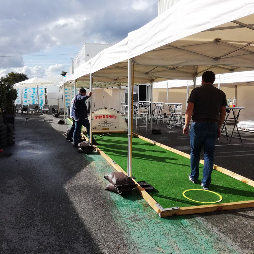 Terrain de pétanque