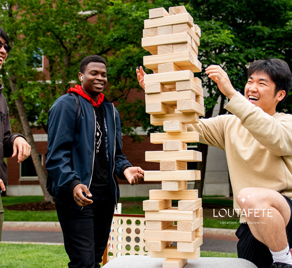 Jenga géant