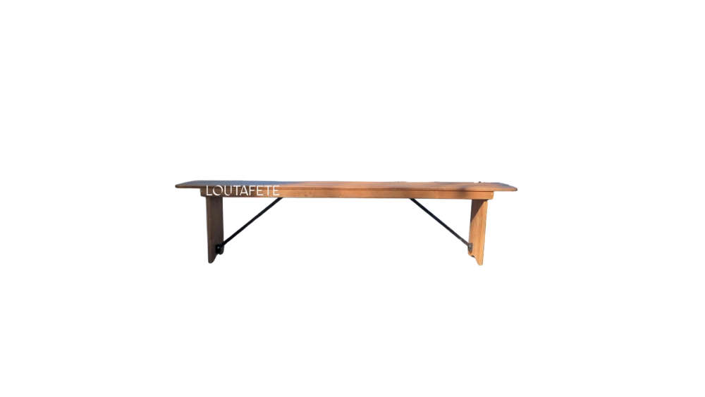 Banc champêtre 