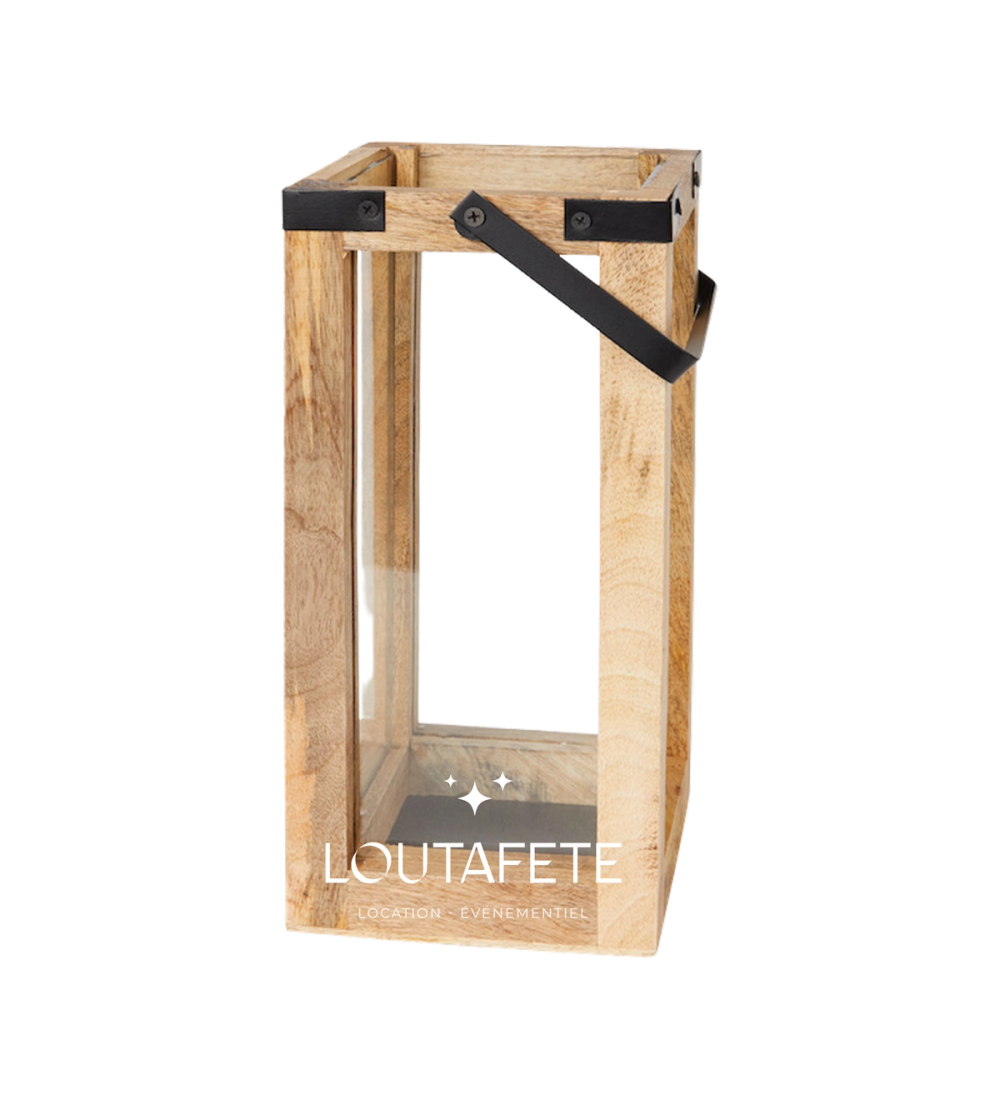 Lanterne en manguier