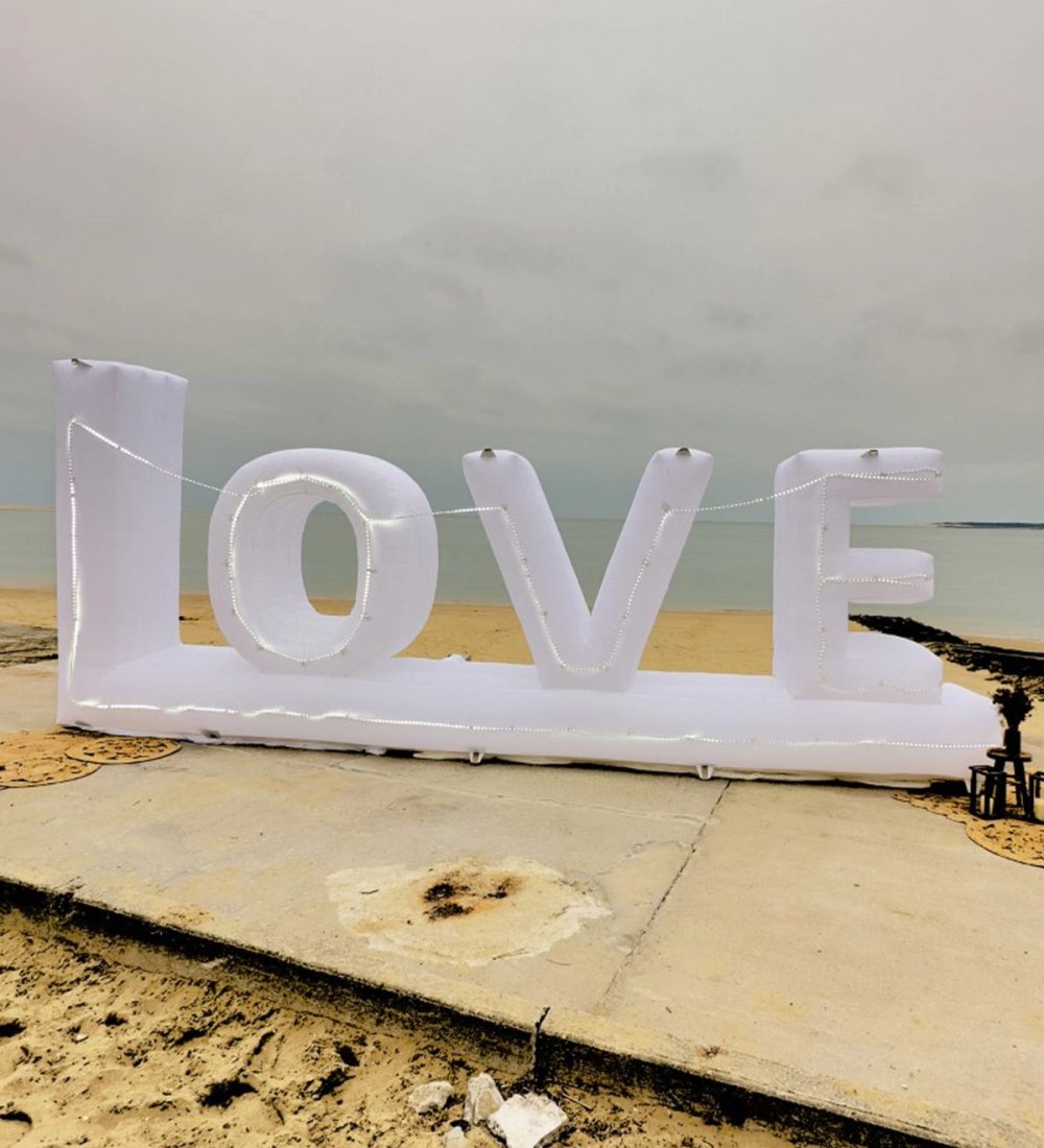 Love gonflable
