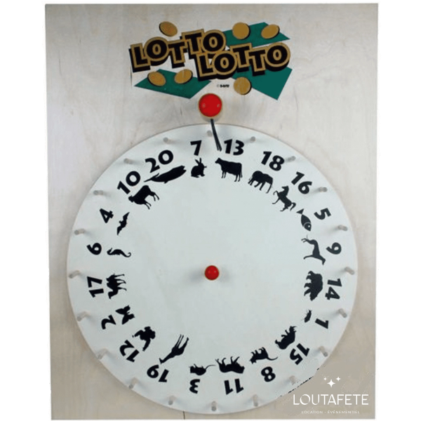 Planche loterie