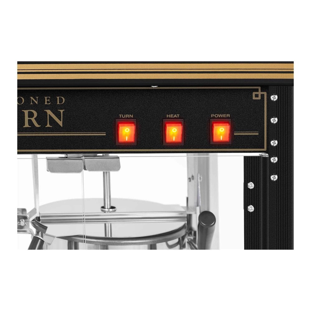 Machine à Popcorn Noire