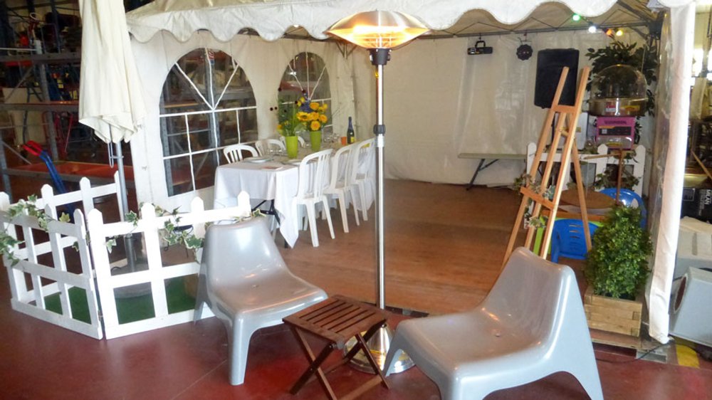 Chauffage parasol électrique 2100W