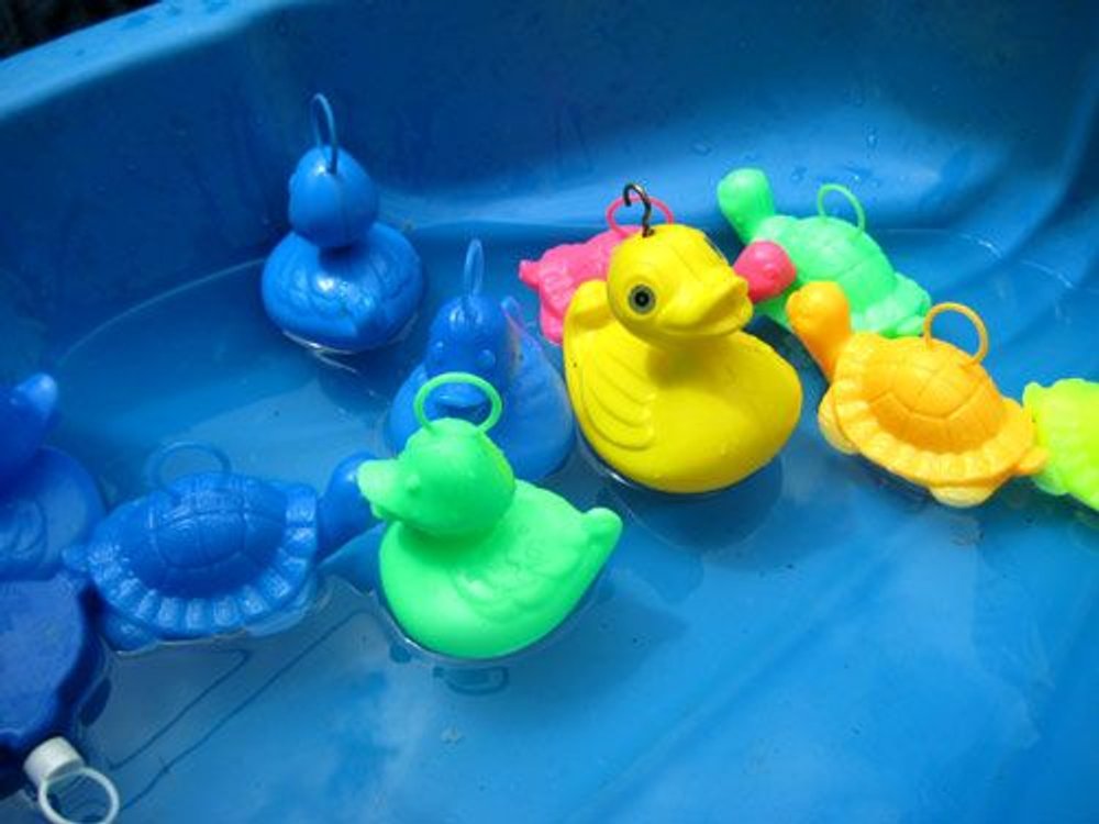 Mini pêche aux canards