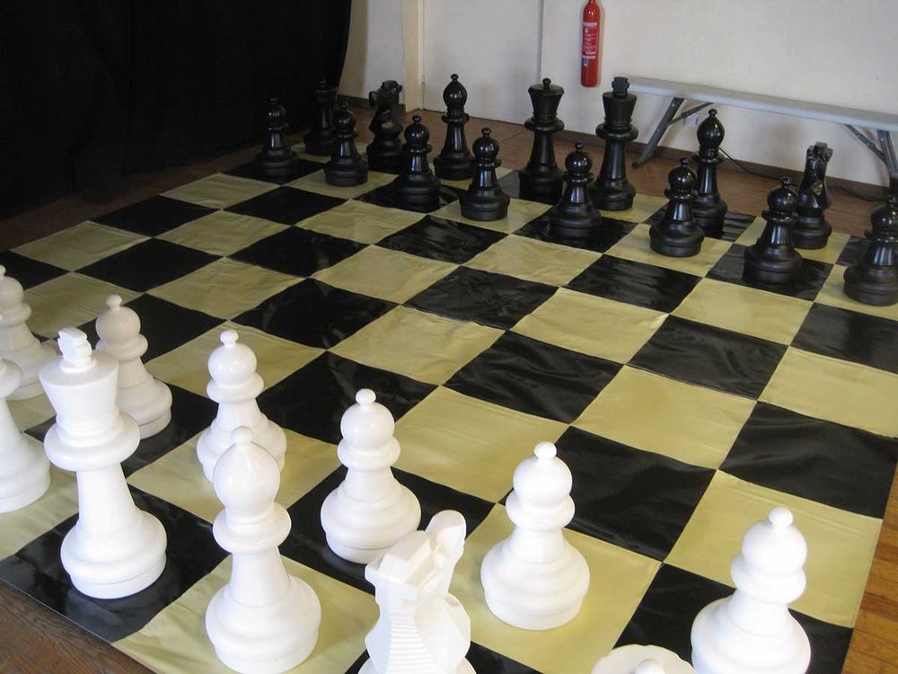 Jeu d’échec géant