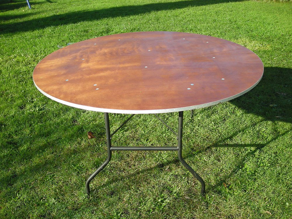 Table ronde pliante 150cm