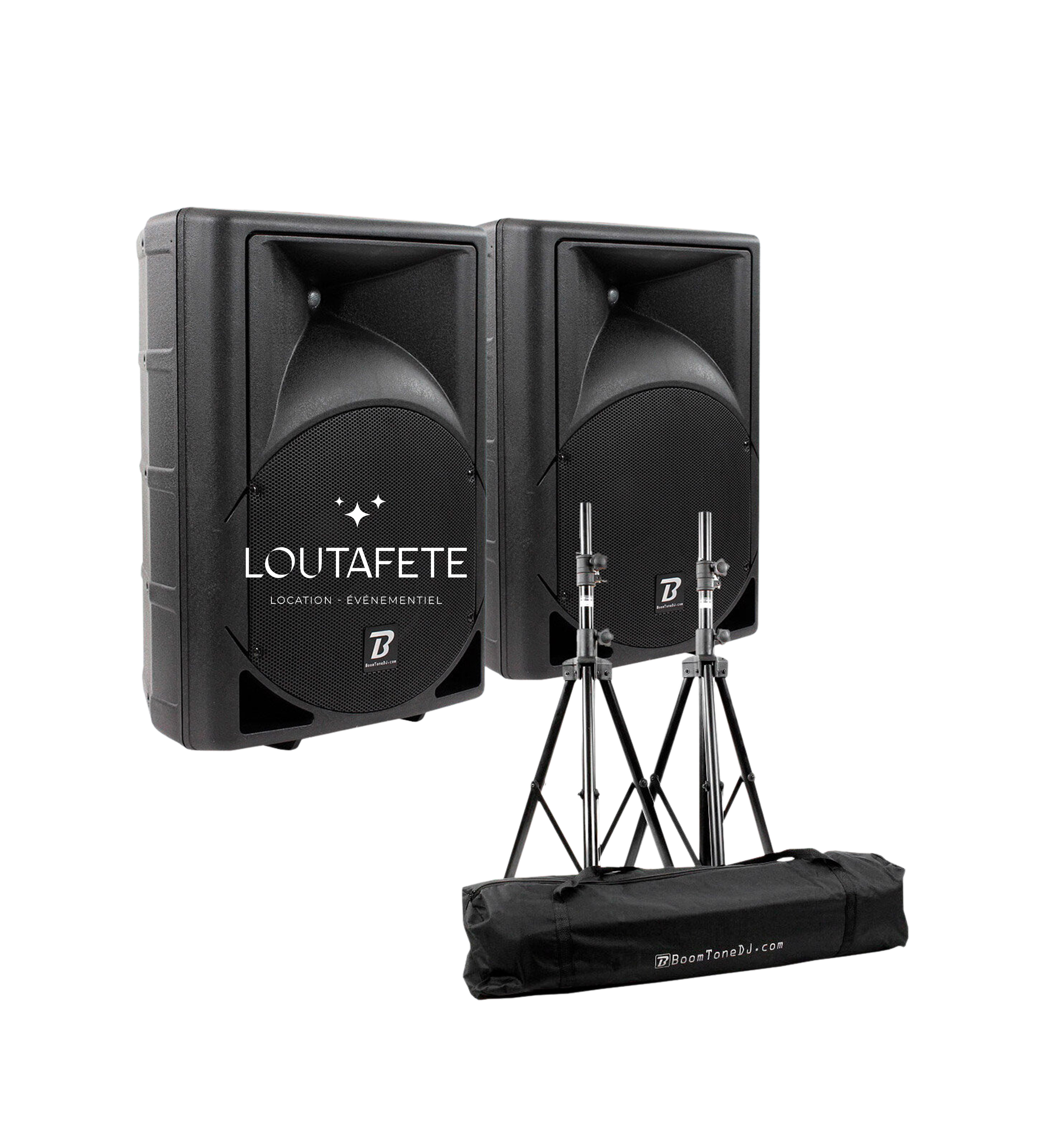 Kit  Sono 2×300 watts