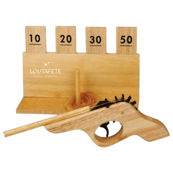 Pistolet élastique