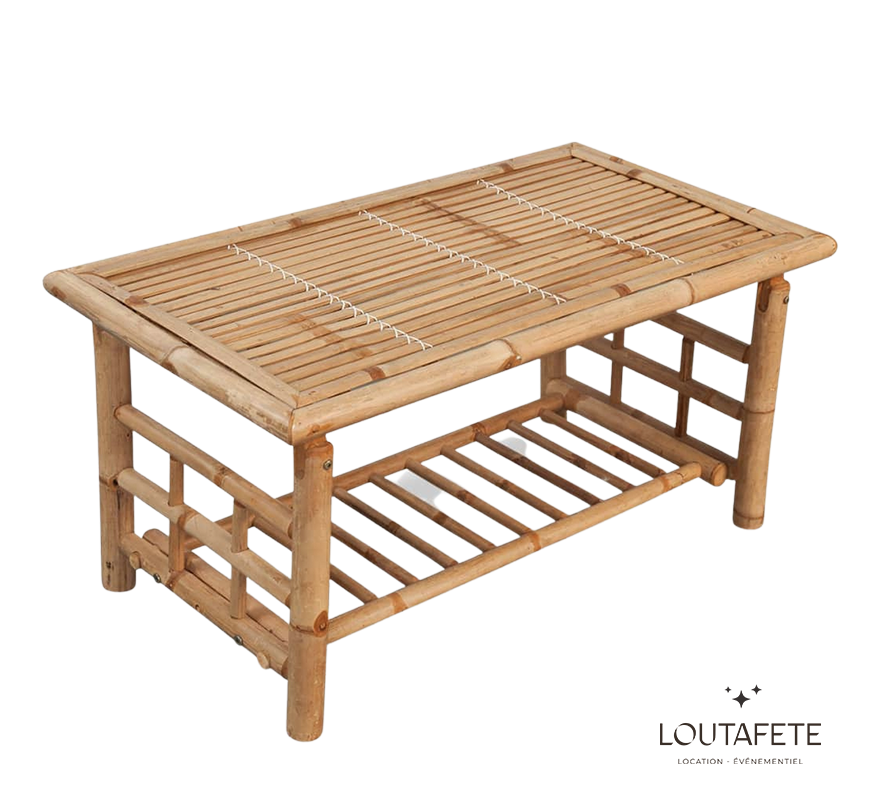 Table basse Bambou