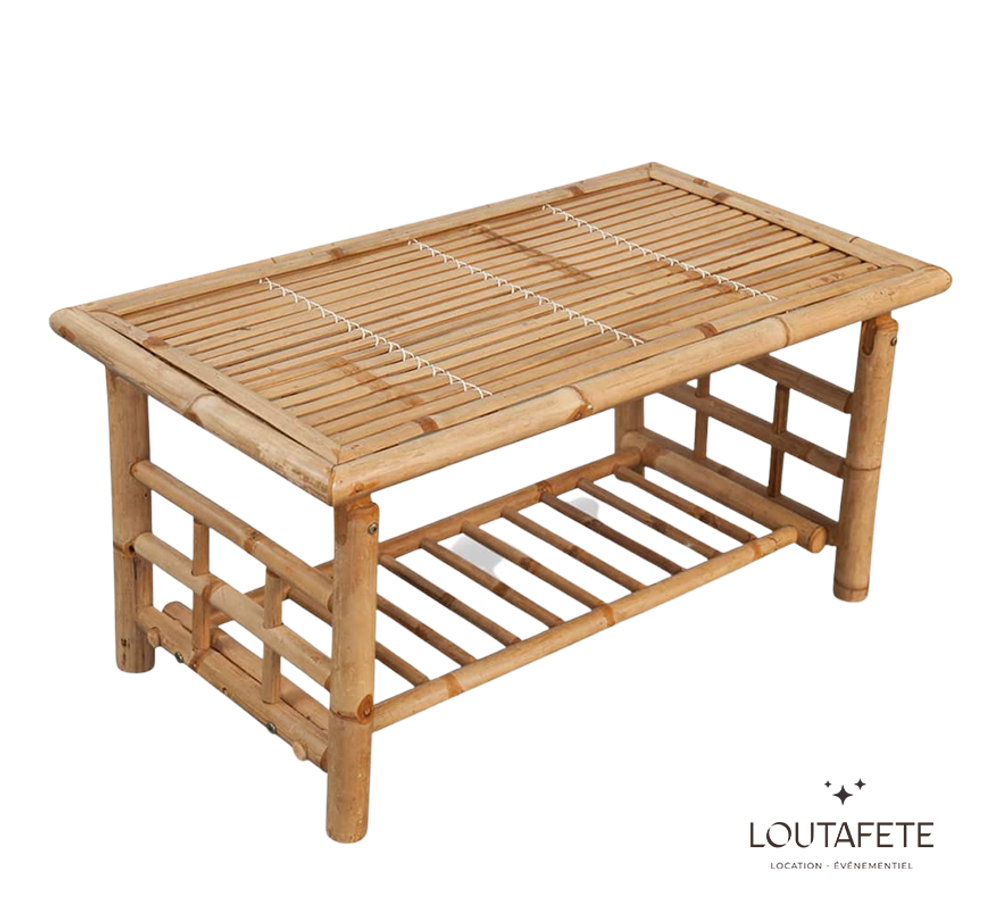 Table basse Bambou