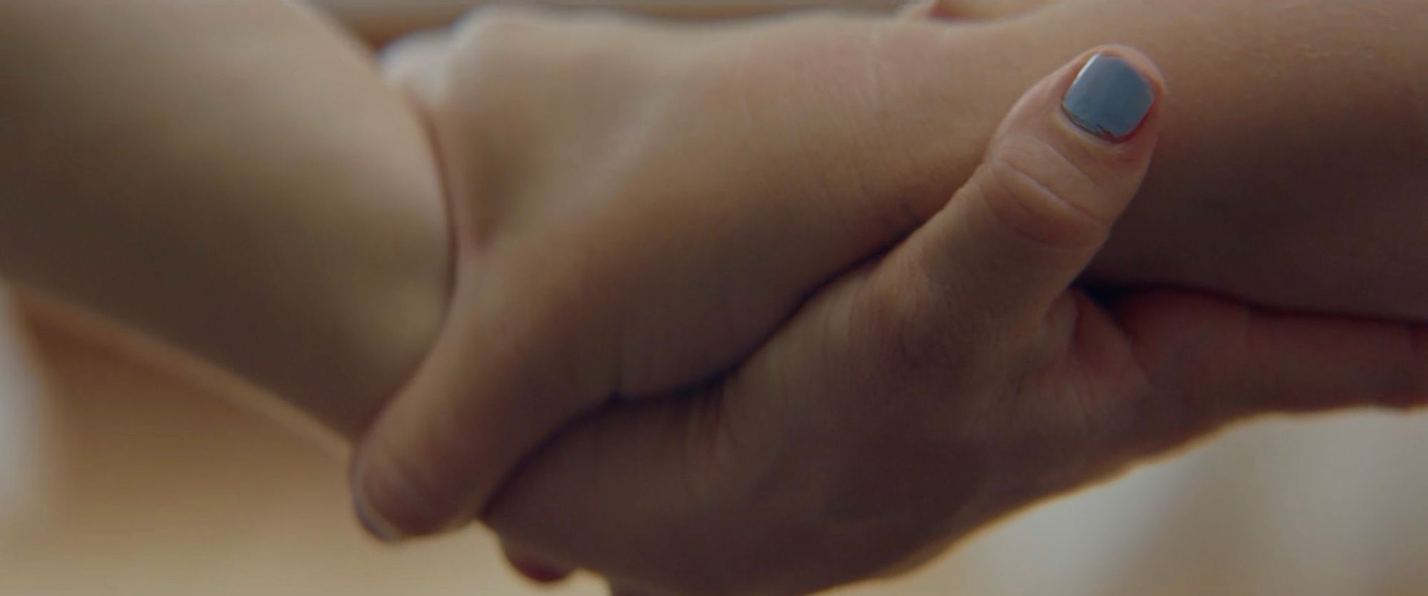 Hands, in close-up.