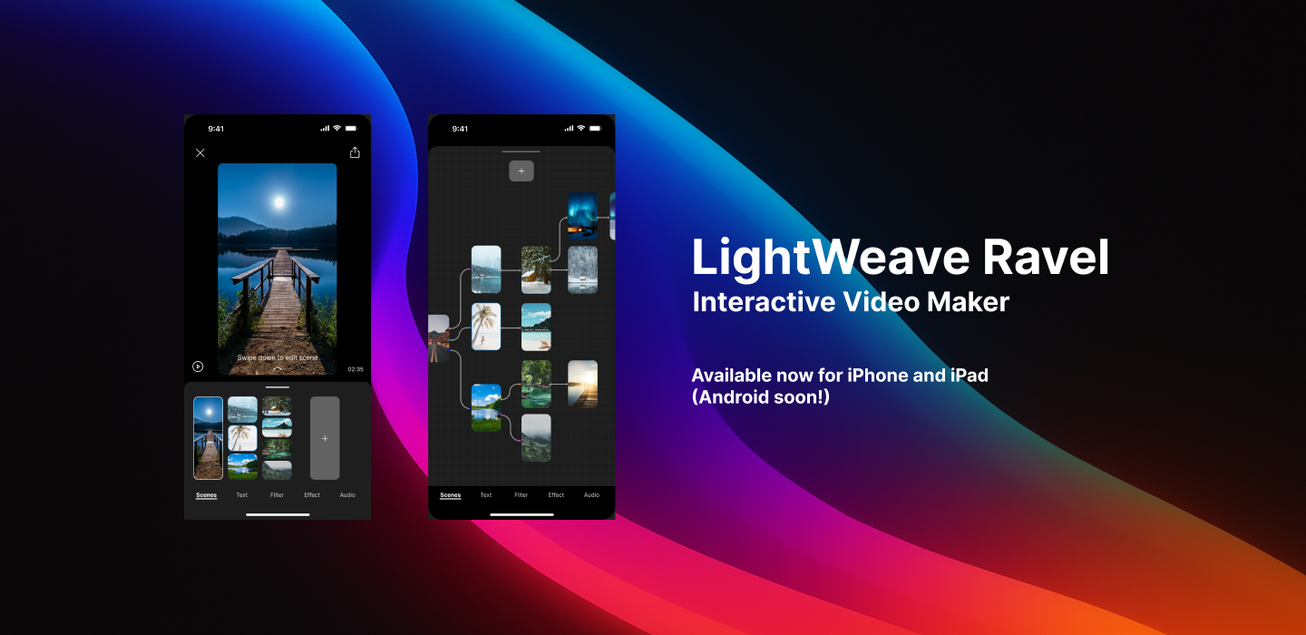 LightWeave Ravel is now available on the App Store!
