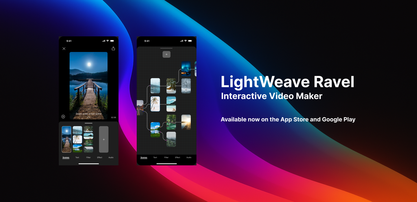 LightWeave Ravel is now available on the App Store and Google Play