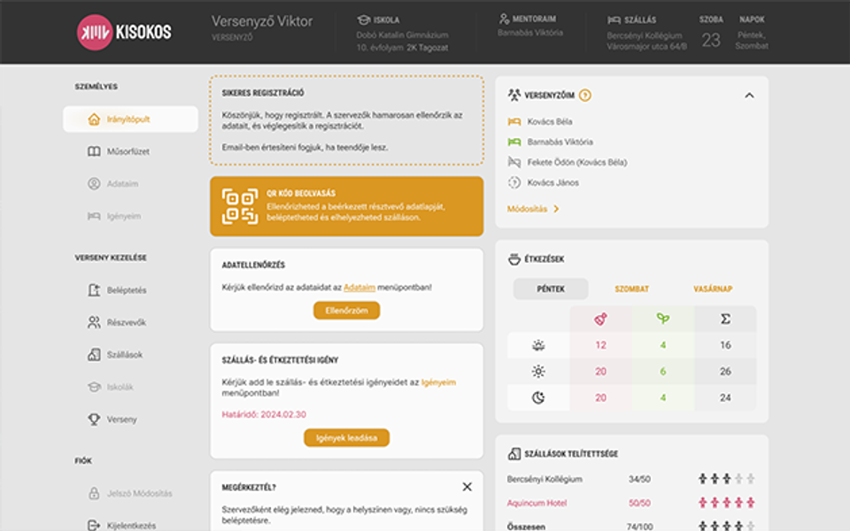 kmv kisokos dashboard