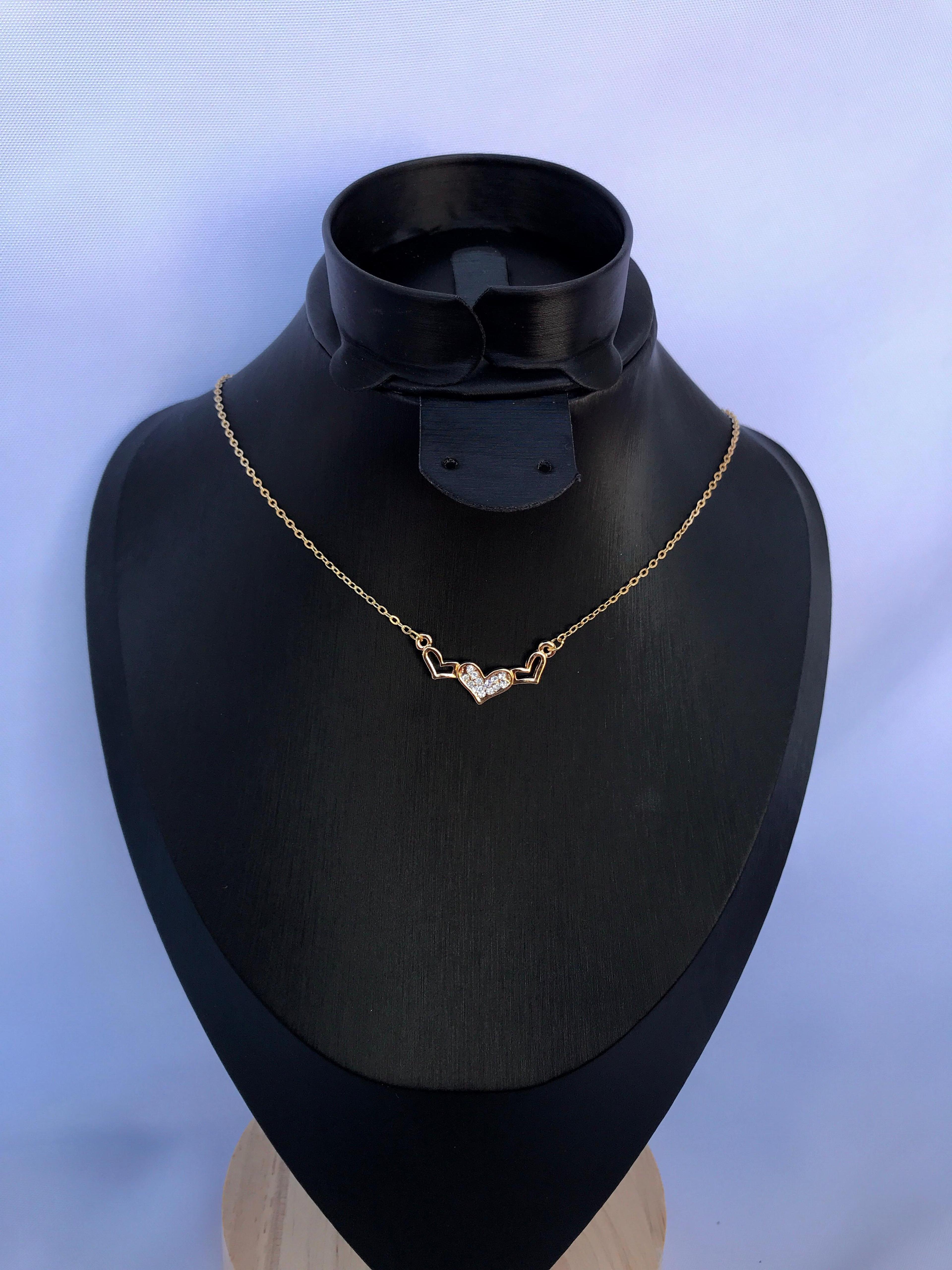 Gold plated hearts