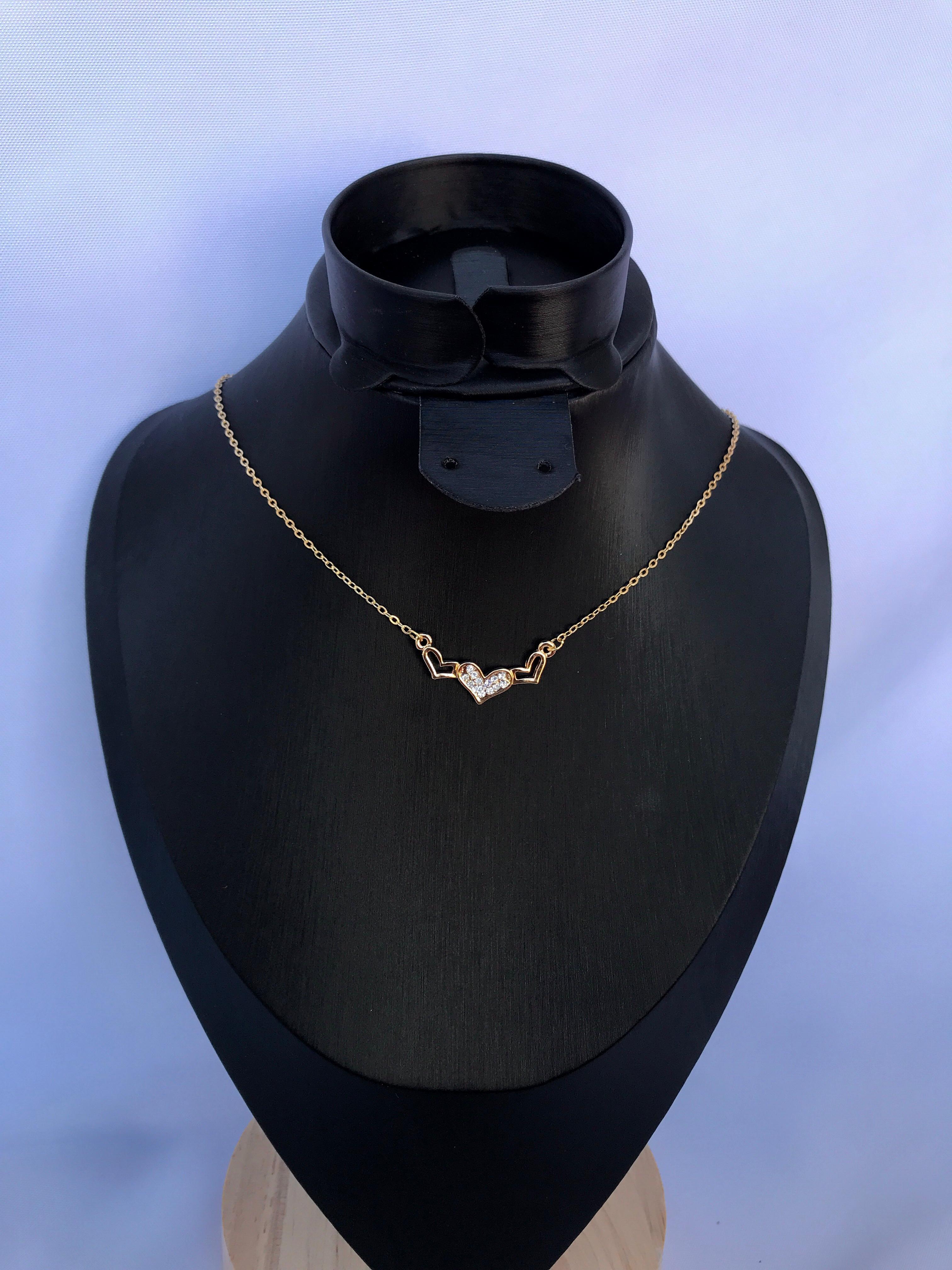 Gold plated hearts