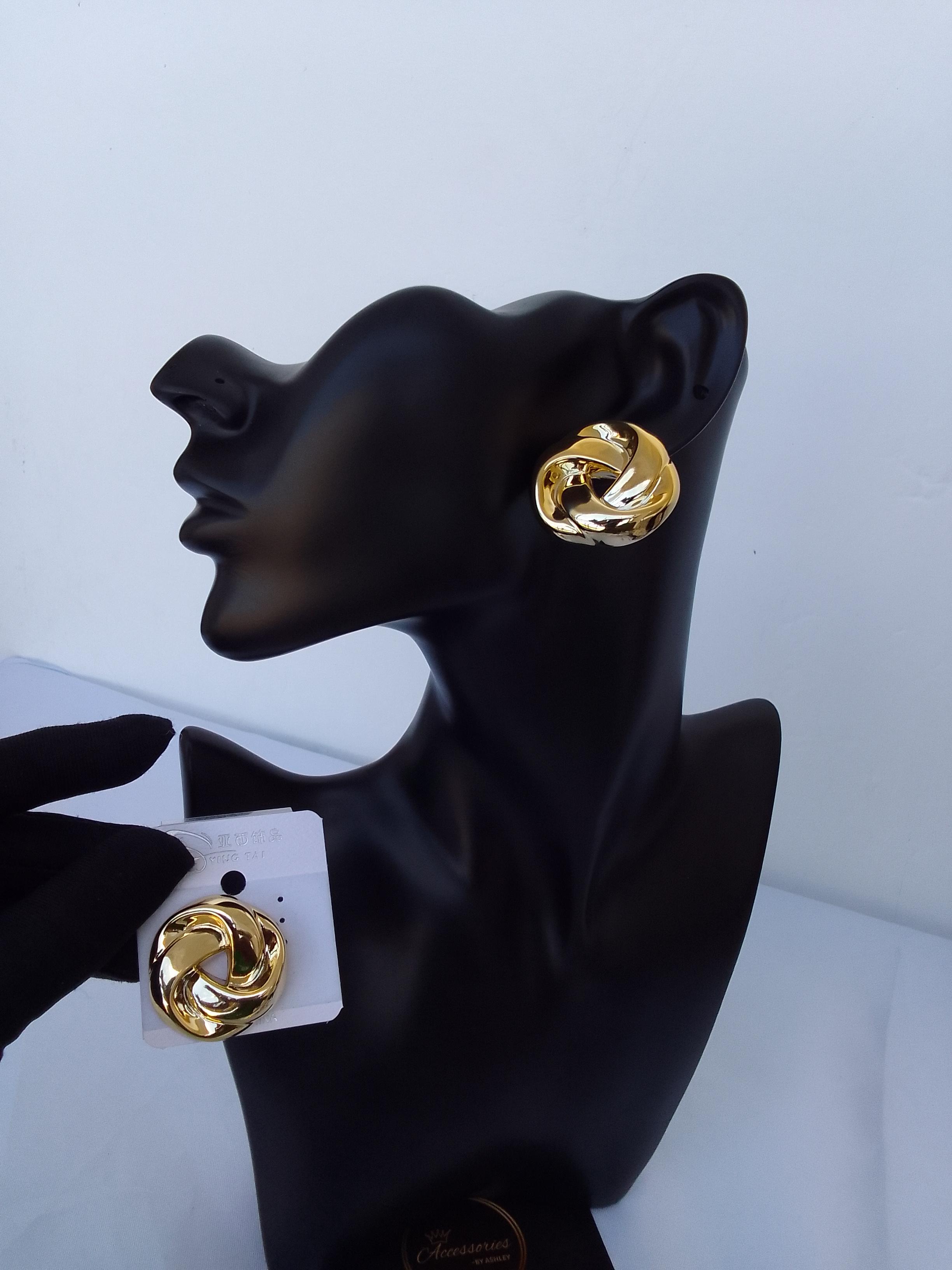Stylish Circle Statement Earrings