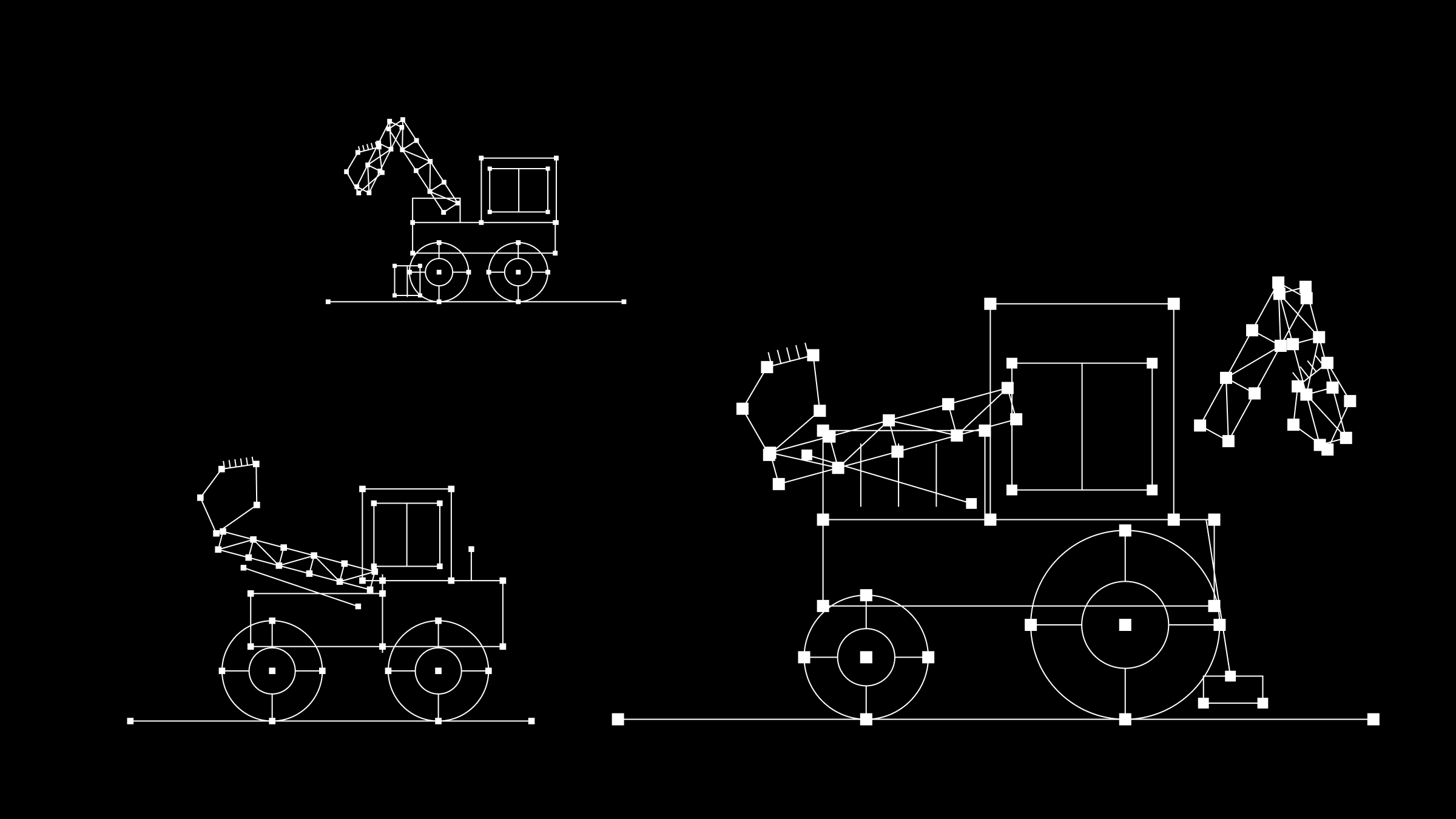 Heavy machinery Illustration in a distinct style
