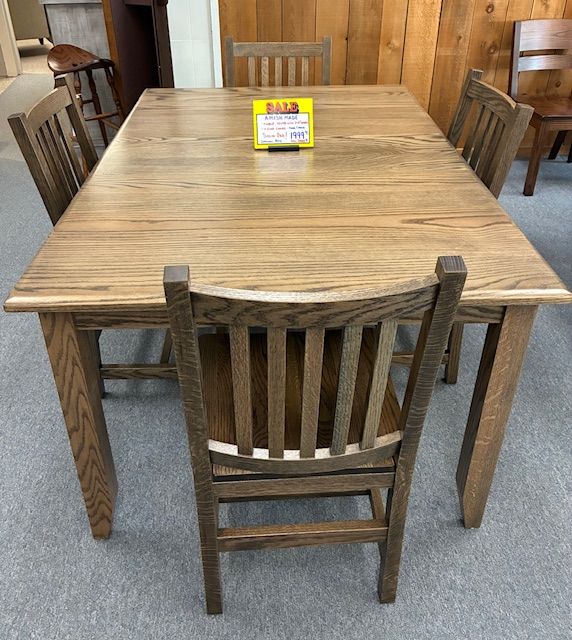 Affordable Amish Dinette 