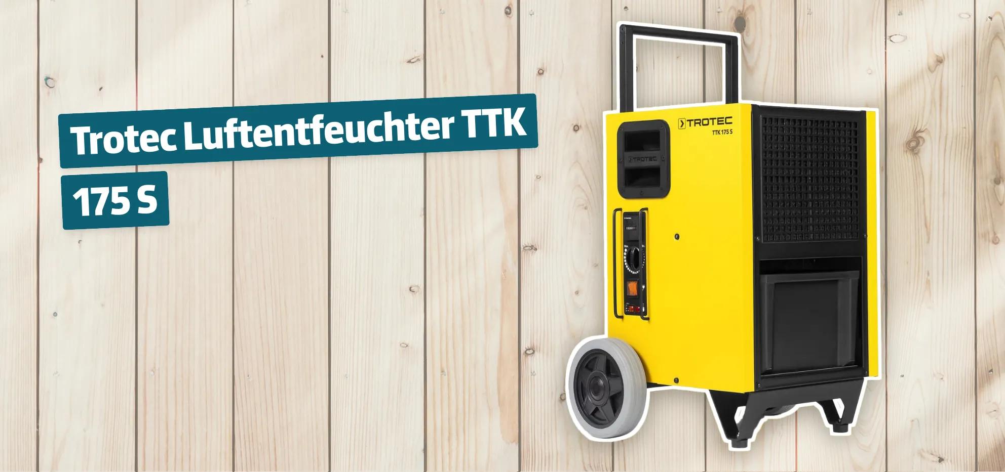 Trotec Luftentfeuchter TTK 175 S Testbericht & Erfahrungen