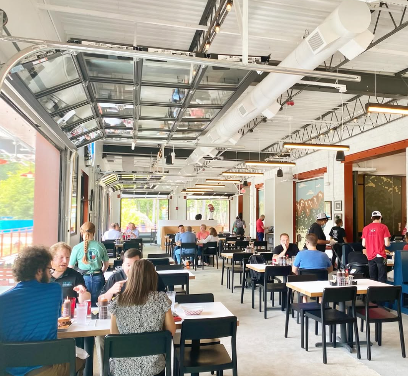 Interior of Fox Bros Bar-B-Q at The Works