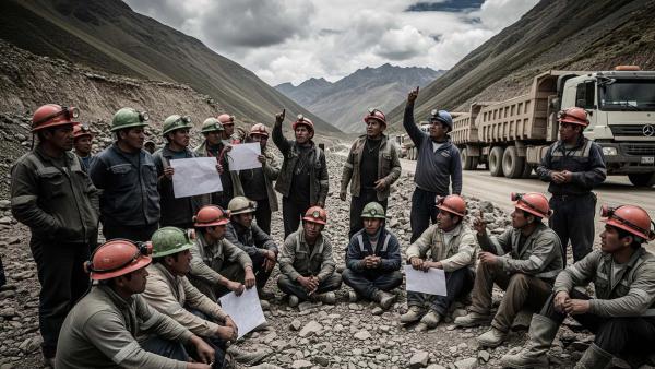 Peruvian informal miners suspend talks with government