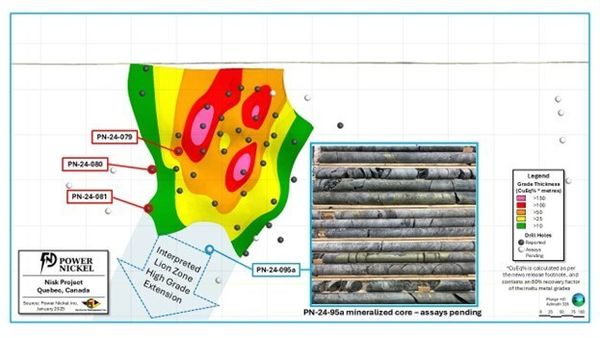 Power Nickel Hole 79 Delivers 6.26% CuEq1 over 10.25 Metres Within 4.29% CuEq1 over 20.05 Metres; Winter 2025 Drill Campaign Begins