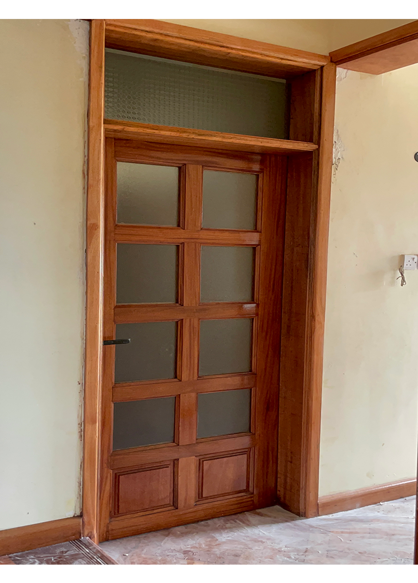 Wooden French doors - 1 of 3