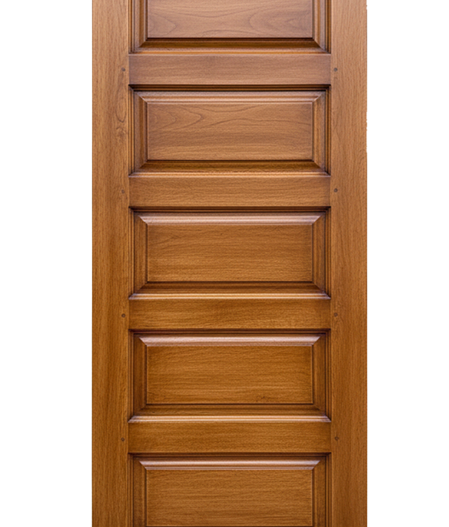 5 Panel Mahogany Doors by Olet Hardware