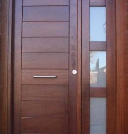 Mahogany Fan-Light Doors - View 1