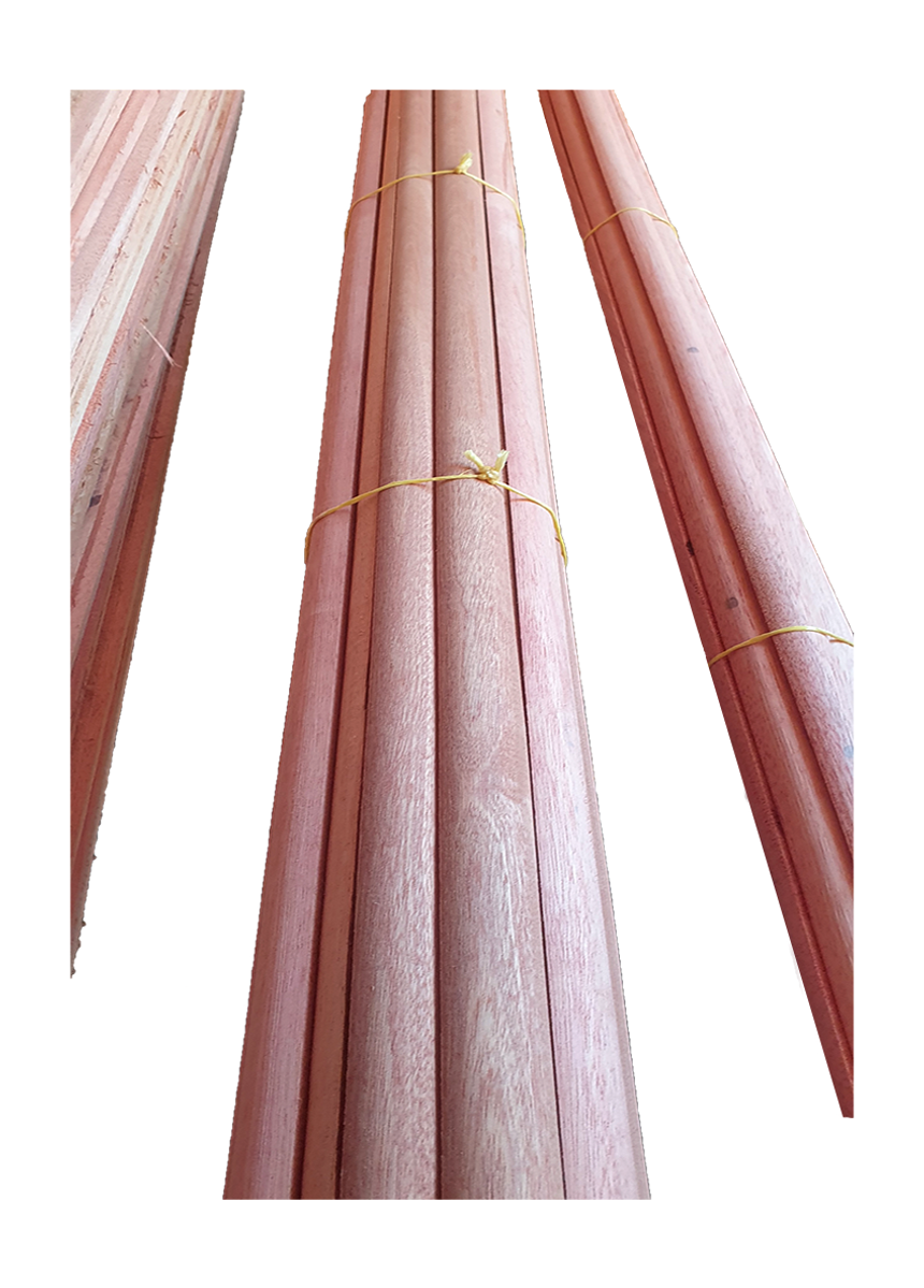 Solid mahogany quarter-Rounds - 1 of 3