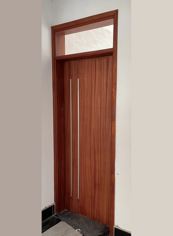 Original Vineer Door with steel stripes