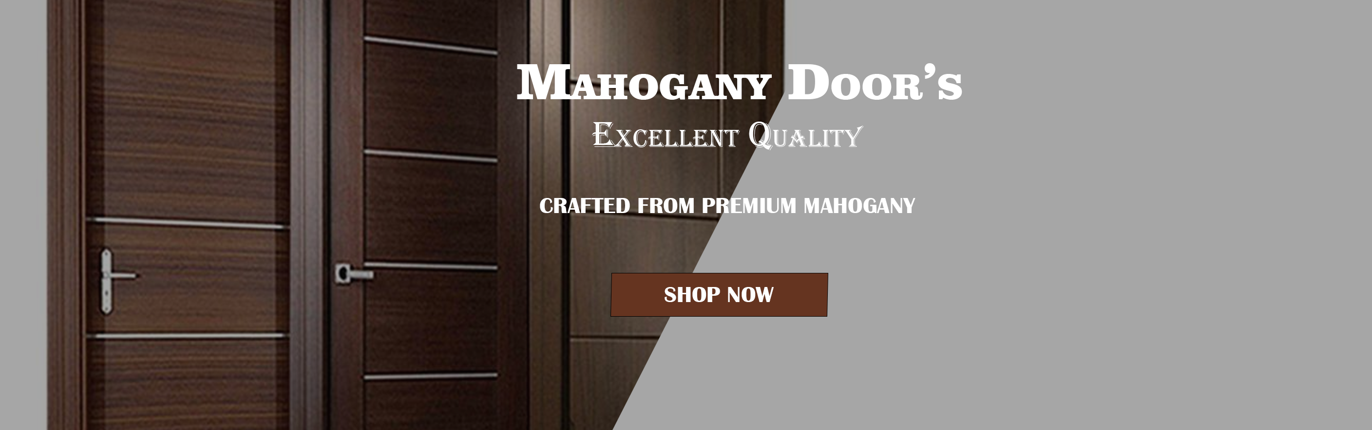 Mahogany Doors