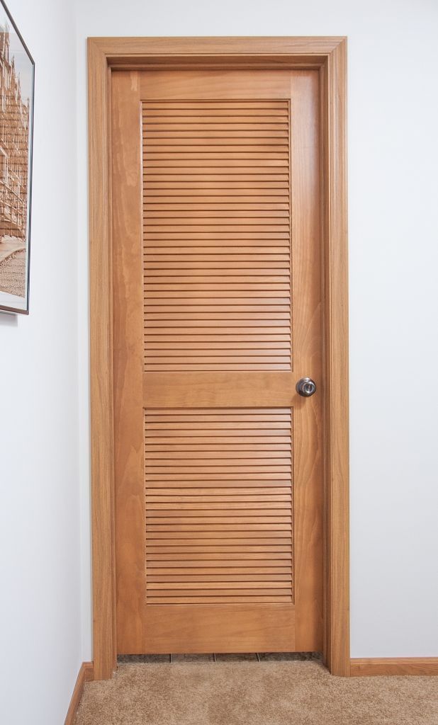 Mahogany Louvered Doors by Olet Hardware