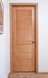 Standard Cypress Louvered Door- view-1