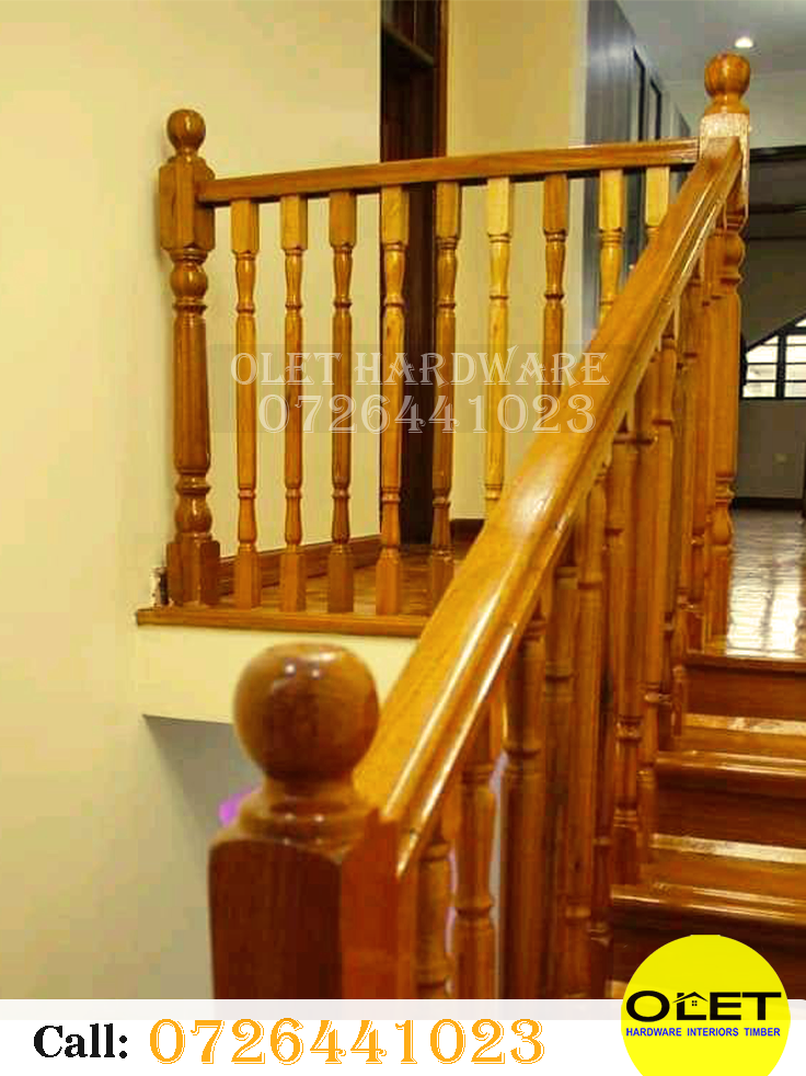 Mahogany Handrails