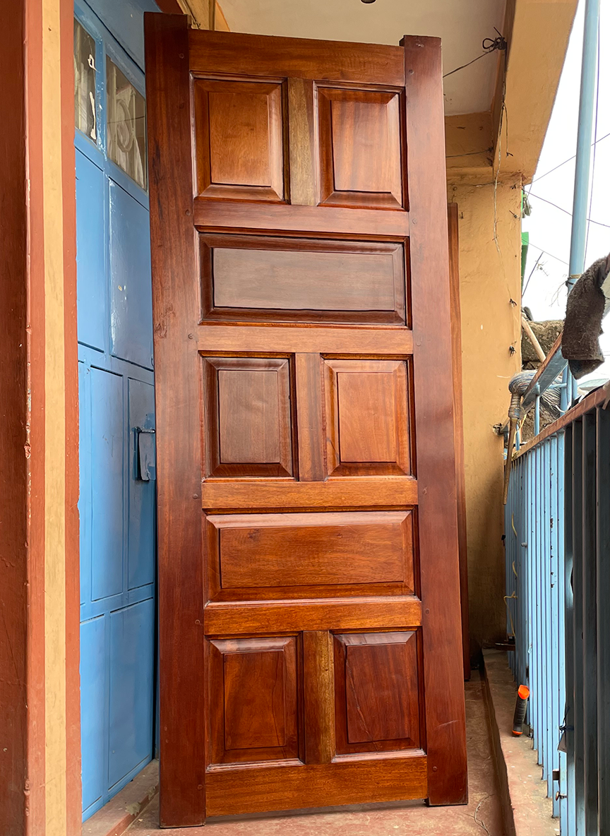 mahogany door - 2 of 2