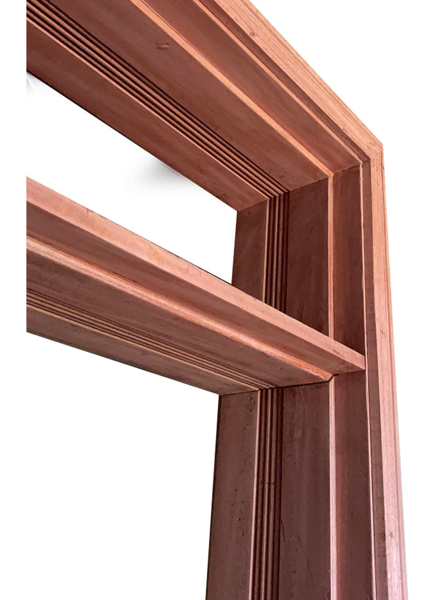 Ventilated timber door frame - 1 of 1