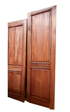 2 panel solid mahogany standard door-view-2